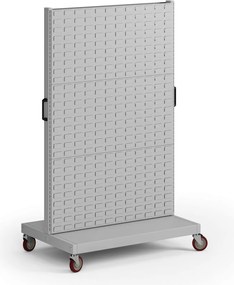 Mobilný stojan, 6x panel na boxy, 960 x 640 x 1605 mm