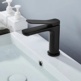 Rea Creek, umývadlová batéria h-120, čierna matná, REA-B8403
