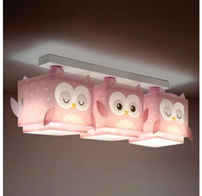 Dalber 64483 - Detské stropné svietidlo LITTLE FRIENDS 3xE27/15W/230V