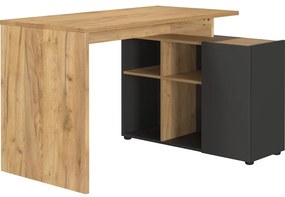 Rohový pracovný stôl 90x120 cm Adrano – Germania