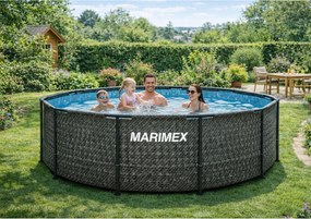 Marimex | Bazén Marimex Florida 3,66x1,22 m so zabudovaným skimmerom - motív RATAN | 10340320