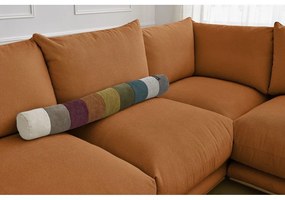 Oranžová rohová pohovka Ernest – Bobochic Paris