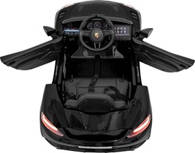 Ramiz Detské autíčko Porsche Spyder RS 718, čierne