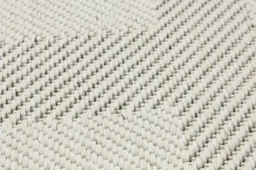 Obojstranný koberec BRUSSELS 205852/10030 sivý / krémový