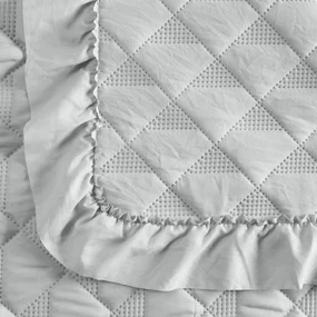 PREHOZ NA POSTEĽ VANESA 170X210 CM STRIEBORNÝ