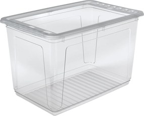 Keeeper Úložný box s vekom BEA Clearbox 52L, 59 x 39 x 35 cm