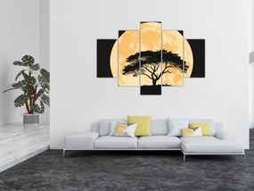 Obraz – Strom v zlatom splne II. (150x105 cm)