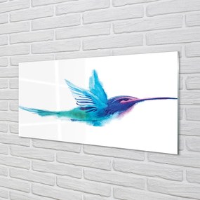 Obraz na akrylátovom skle Maľované papagáj 140x70 cm
