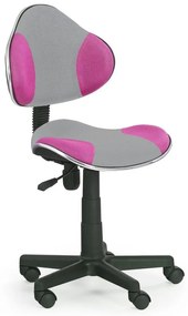 Halmar Detská stolička Flash 2, sivá/ružová