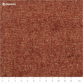 Oranžovohnedá rozkladacia pohovka Emile - Bobochic Paris