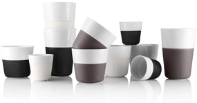 Eva Solo Porcelánová termošálka Cafe Latte Elephant Grey 360 ml – set 2 ks