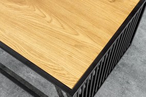 Konferenčný stolík Architecture 100cm vzhľad divokého dubu