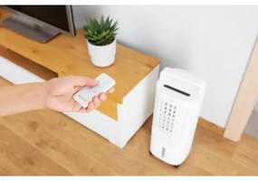 Sencor - Mobilný ochladzovač vzduchu s LED displejom 3v1 45W/230V biela + DO