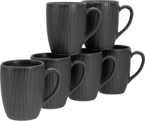 XXXLutz SADA HRNČEKOV NA KÁVU Vesuvio Black 6-dielne Creatable - Hrnčeky & šálky - 007768136701