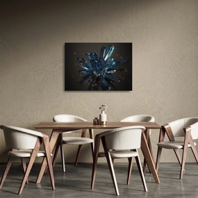 Sklenený obraz kryštálu (70x50 cm)