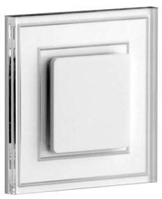 LDST KE-01-B-BZ8 - LED schodiskové svietidlo KELLY 8xLED/1,2W/230V biela 6500K