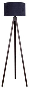 Brilagi - Stojacia lampa VELVET 1xE27/60W/230V wenge/modrá