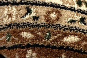 Okrúhly koberec ROYAL ADR model 521 hnedý