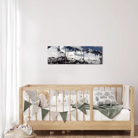 Obraz - Národný park Kenai Fjords (s hodinami) (90x30 cm)