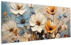 Obraz - Kytica, maľba (120x50 cm)