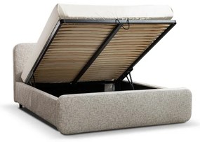 Čalúnená posteľ bez matraca LAJLA 180x200 cm béžová