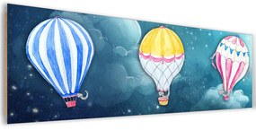 Gario Vešiak na stenu Balóny Rozmery: 70 x 25 cm