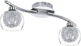 Eglo 31418 - Bodové svietidlo ROSARNO 2xG9/33W/230V