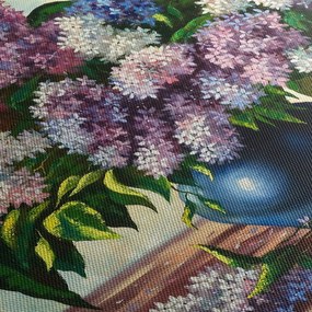 Obraz - Kytica orgovánu (150x105 cm)