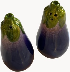 Ručne vyrobená soľnička a korenička Napoli, 2 ks