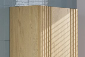 Koupelnová sestava Ovalia se skříňkami 120 cm dub Cremona