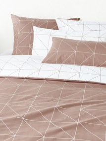 Vzorovaná bavlnená obliečka na paplón Marla