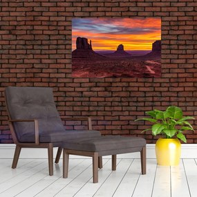 Obraz - Monument Valley v Arizone (90x60 cm)