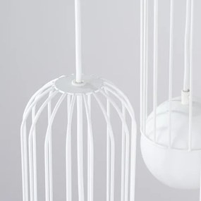 Sollux SL.1335 - Luster na lanku BRINA 3xG9/8W/230V biela