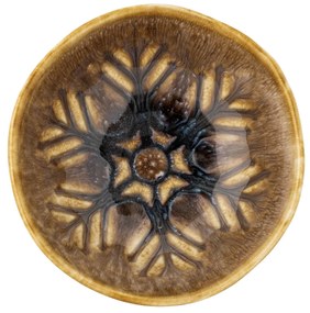 Bloomingville Keramická mištička Acco Bowl Brown 12 cm