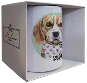 Bohemia Gifts Keramický hrnček - Beagle, 350 ml