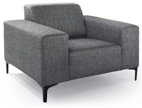 Tmavosivé kreslo Diva - Scandic