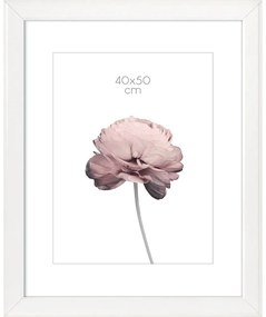 Biely rámček na fotografiu Styler Malmo, 47 x 57 cm