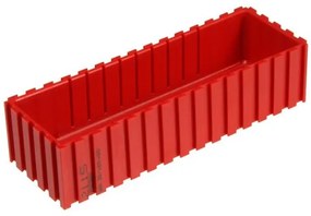 Plastová krabička na náradie 35-150x50 mm, červená