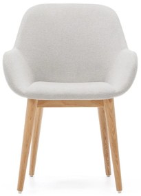 Béžová jedálenská stolička Konna – Kave Home