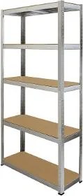 Fieldmann FDR 1800 - Kovový policový regál 180x90x40 cm, 5 políc