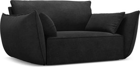 Tmavosivé kreslo Vanda - Mazzini Sofas
