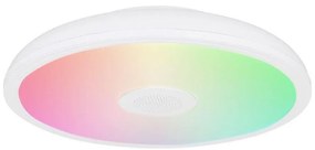 Globo - LED RGB Kúpeľňové svietidlo s reproduktorom RAFFY LED/18W/230V IP44 + DO