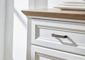 Komoda so zásuvkami Jasmin 165 cm, borovica/dub artisan