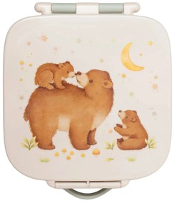 PETIT MONKEY Desiatový box Bento Bears and Stars