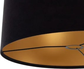 Tienidlo univerzálne STANDART E27 pr. 45 cm čierna/zlatá