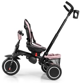 Detská trojkolka Stanley Rubber ružová