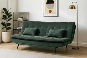 Moderná rozkladacia pohovka Arvik zelená menčester 195cm