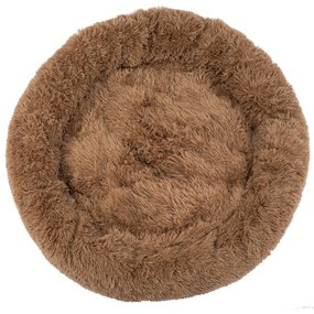 PuppyJoy Donut, okrúhly vankúš pre psa 100cm, veľkosť L, PJ-011, hnedá, HOM-50059