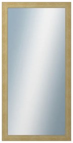 DANTIK - Zrkadlo v rámu, rozmer s rámom 50x100 cm z lišty ANDRÉ veľká starostrieborná (3156)