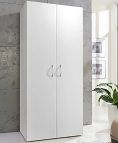 Skriňa s deleným priestorom Multiraum, 80 cm, biela